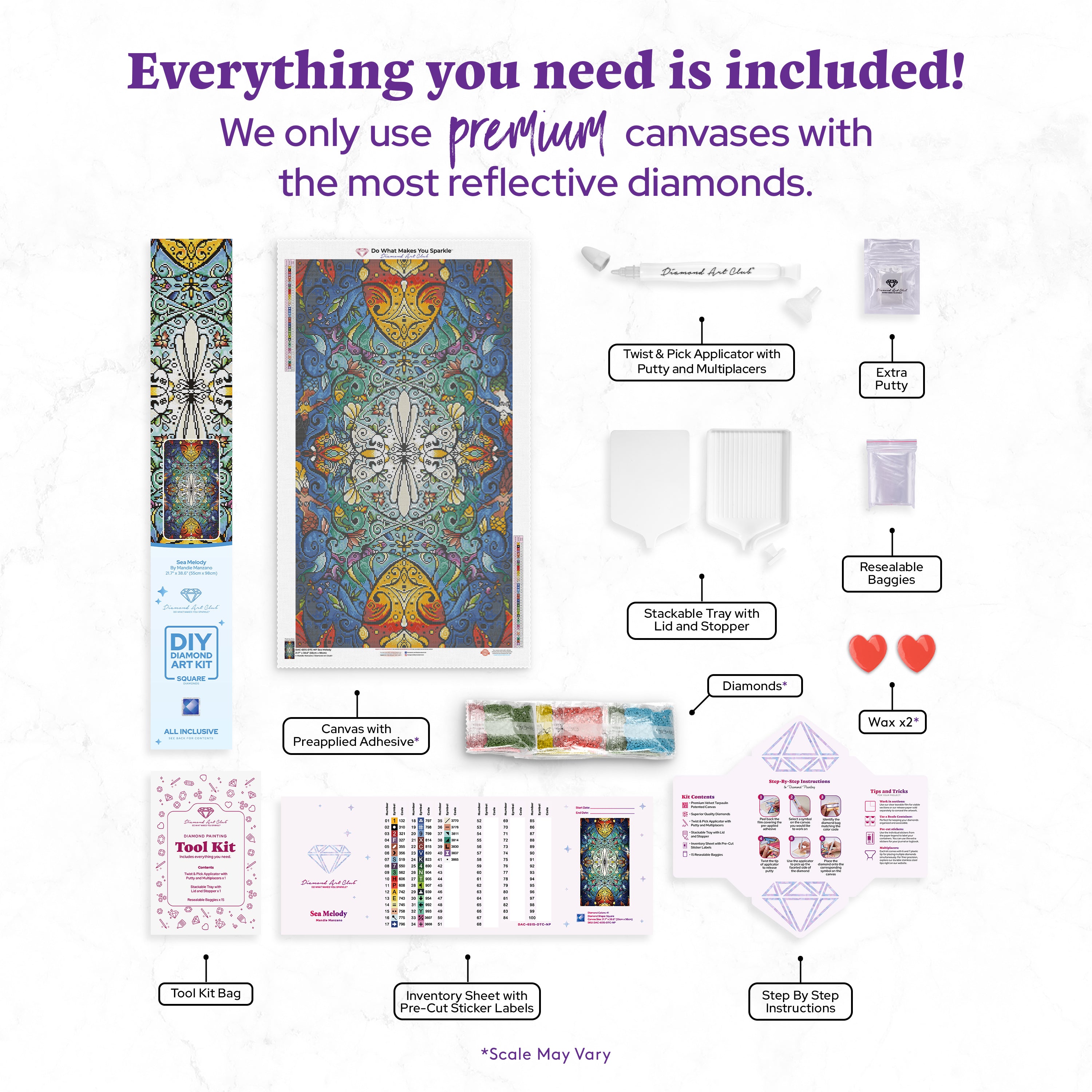 Sea Melody — Diamond Painting Kit