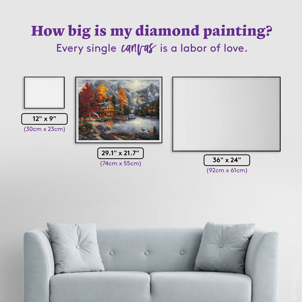 Space For Reflection — Diamond Painting Kit