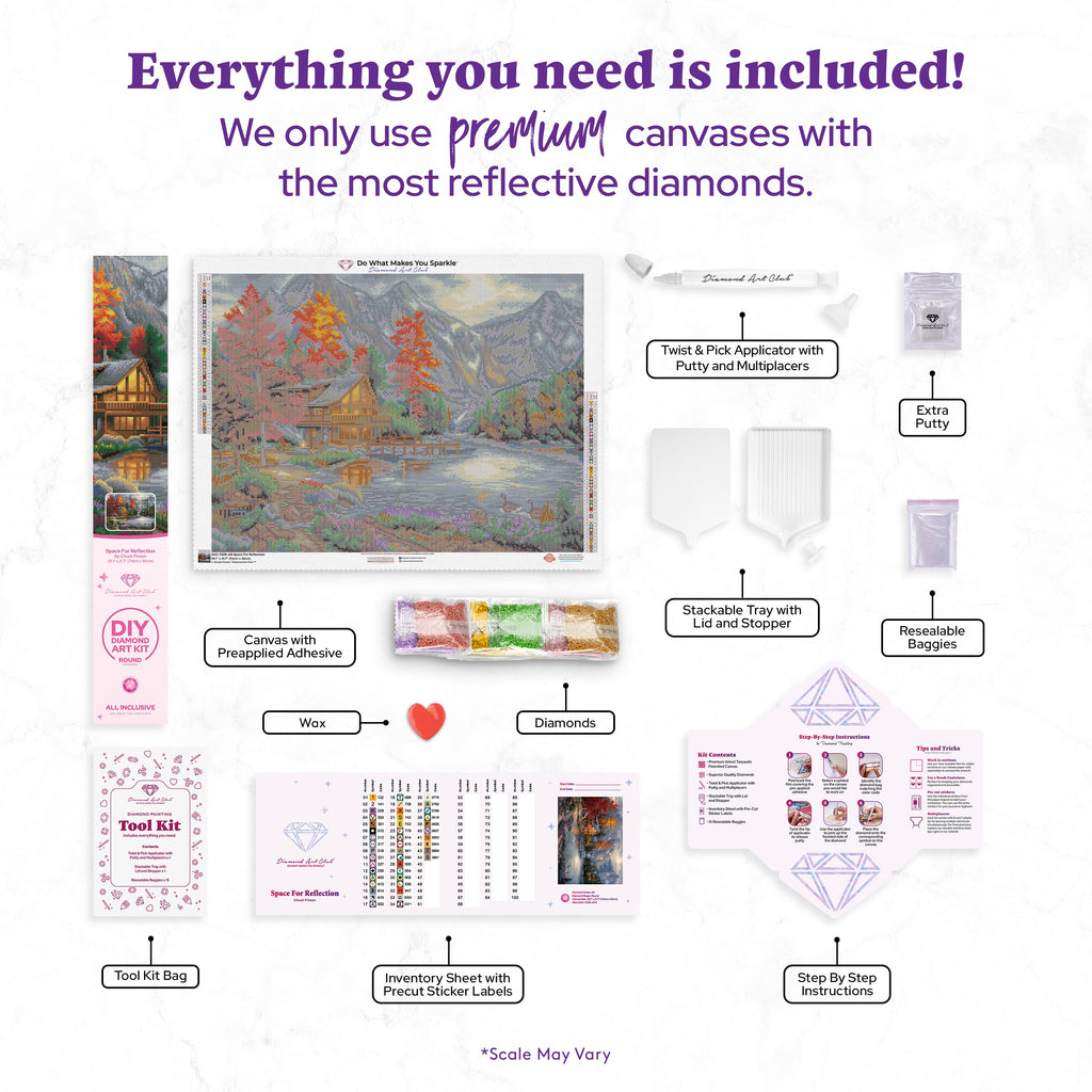 Space For Reflection — Diamond Painting Kit