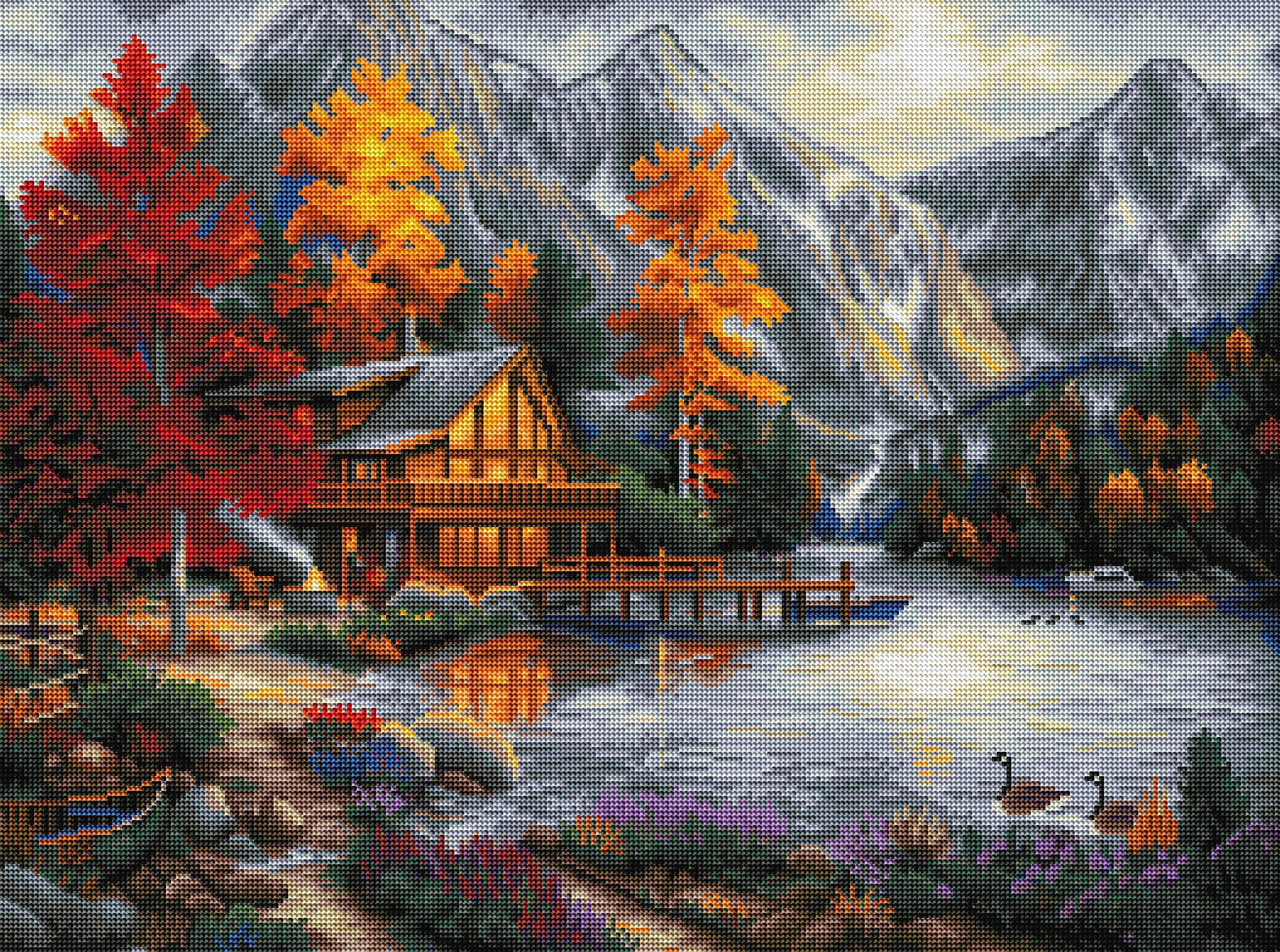Space For Reflection — Diamond Painting Kit