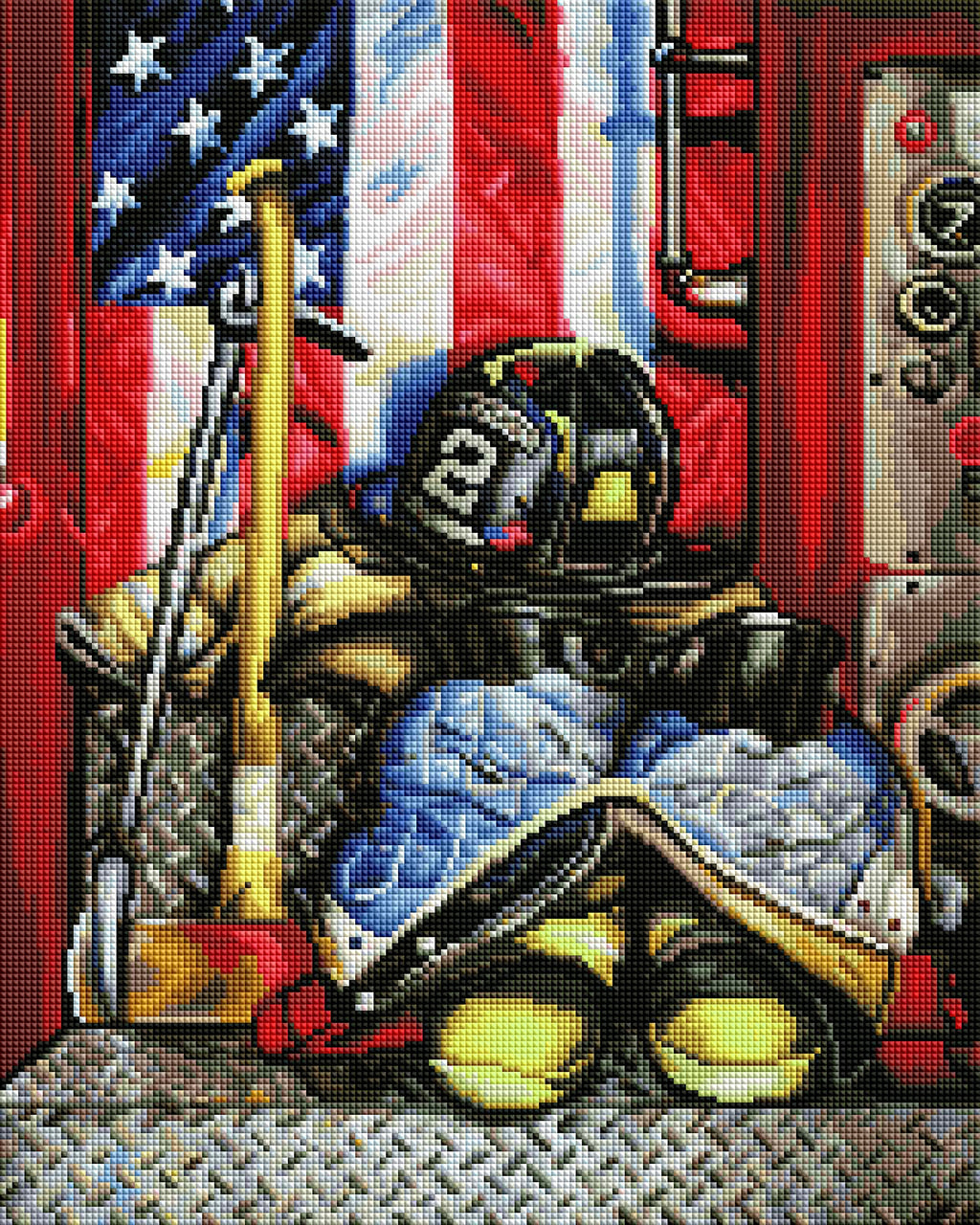 Symbols of Heroism — Starter Diamond Painting Kit
