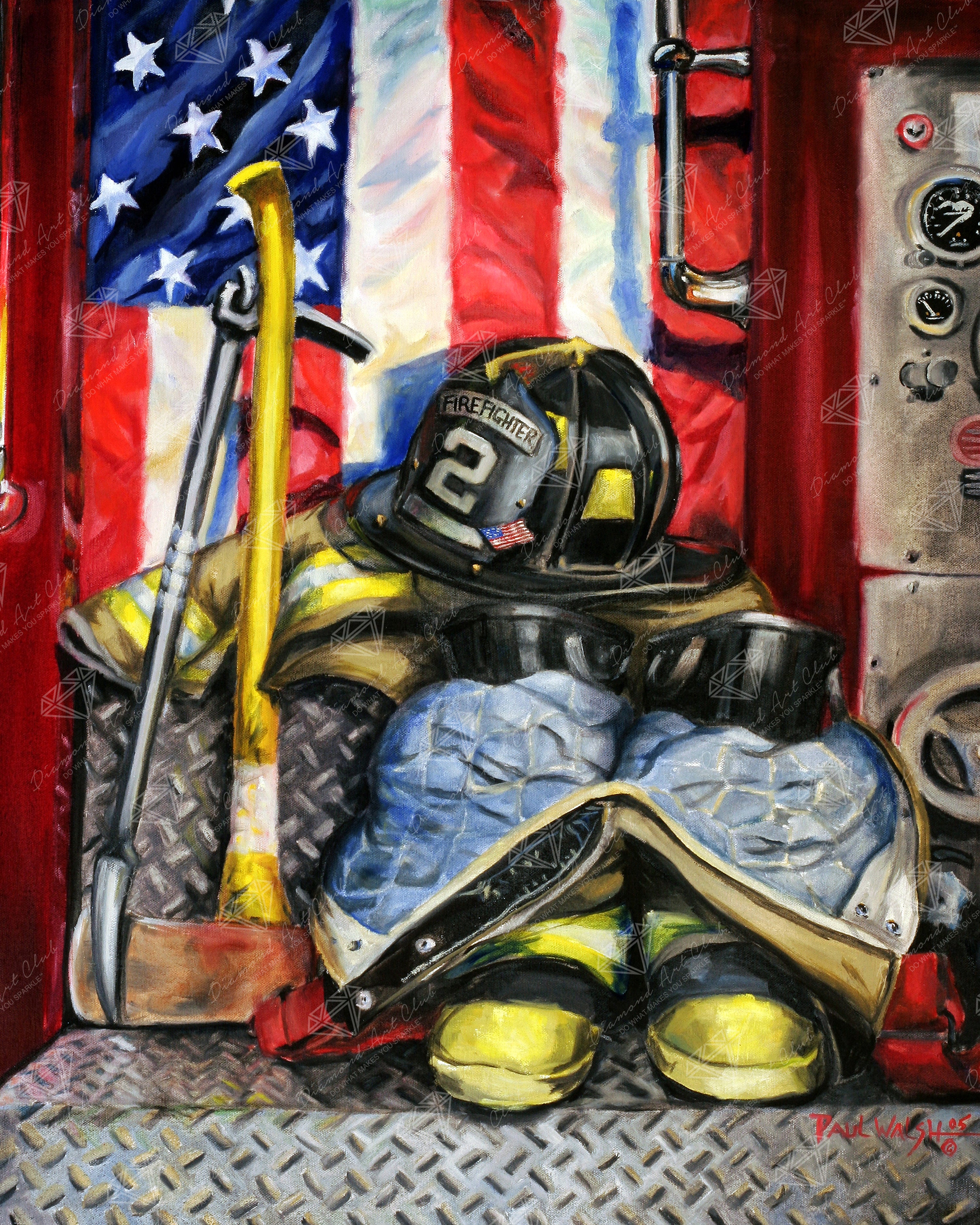 Symbols of Heroism — Starter Diamond Painting Kit