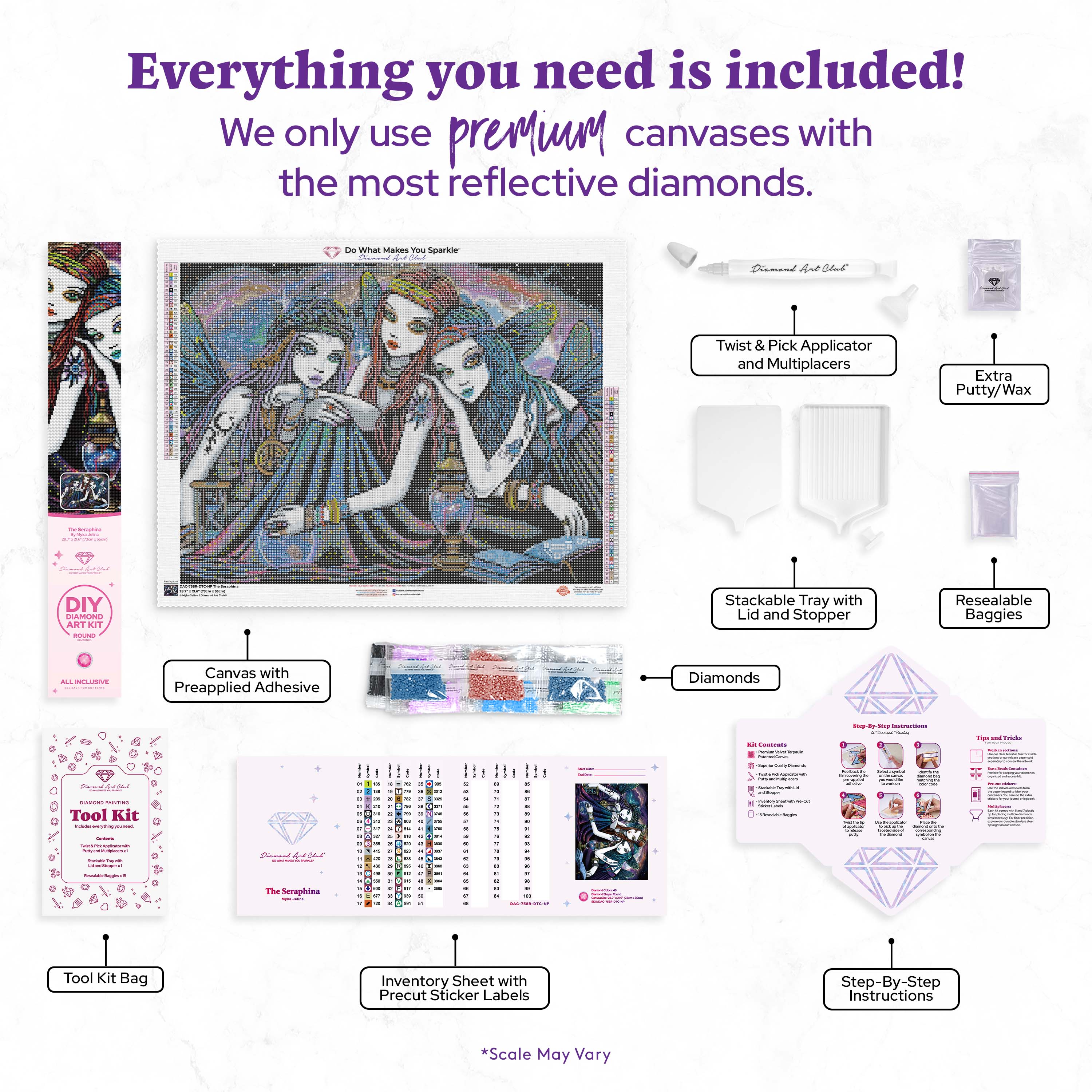 The Seraphina — Diamond Painting Kit