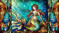 The Serene Siren Triptych — Diamond Painting Kit