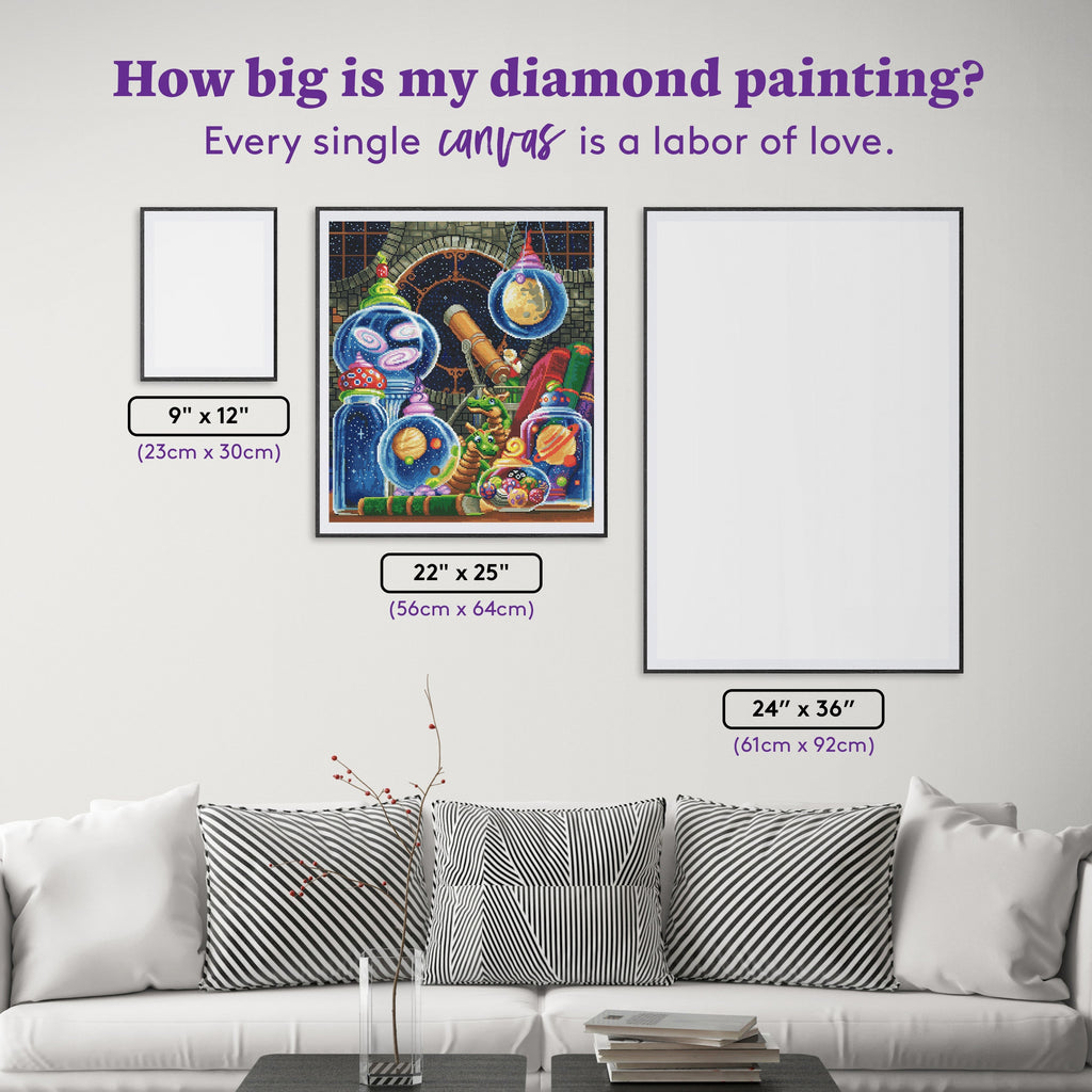 The Universe in a Jar — Diamond Painting Kit