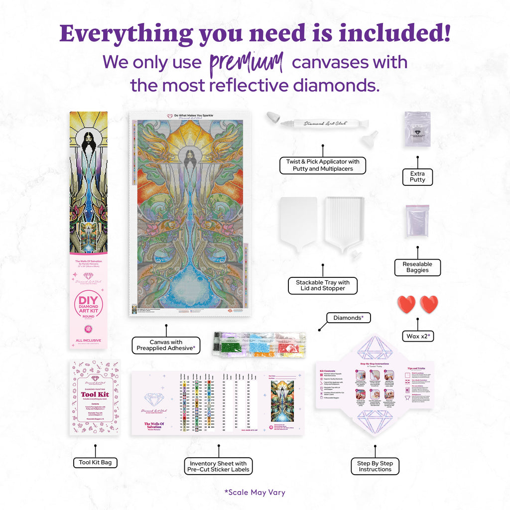 The Wells of Salvation — Diamond Painting Kit