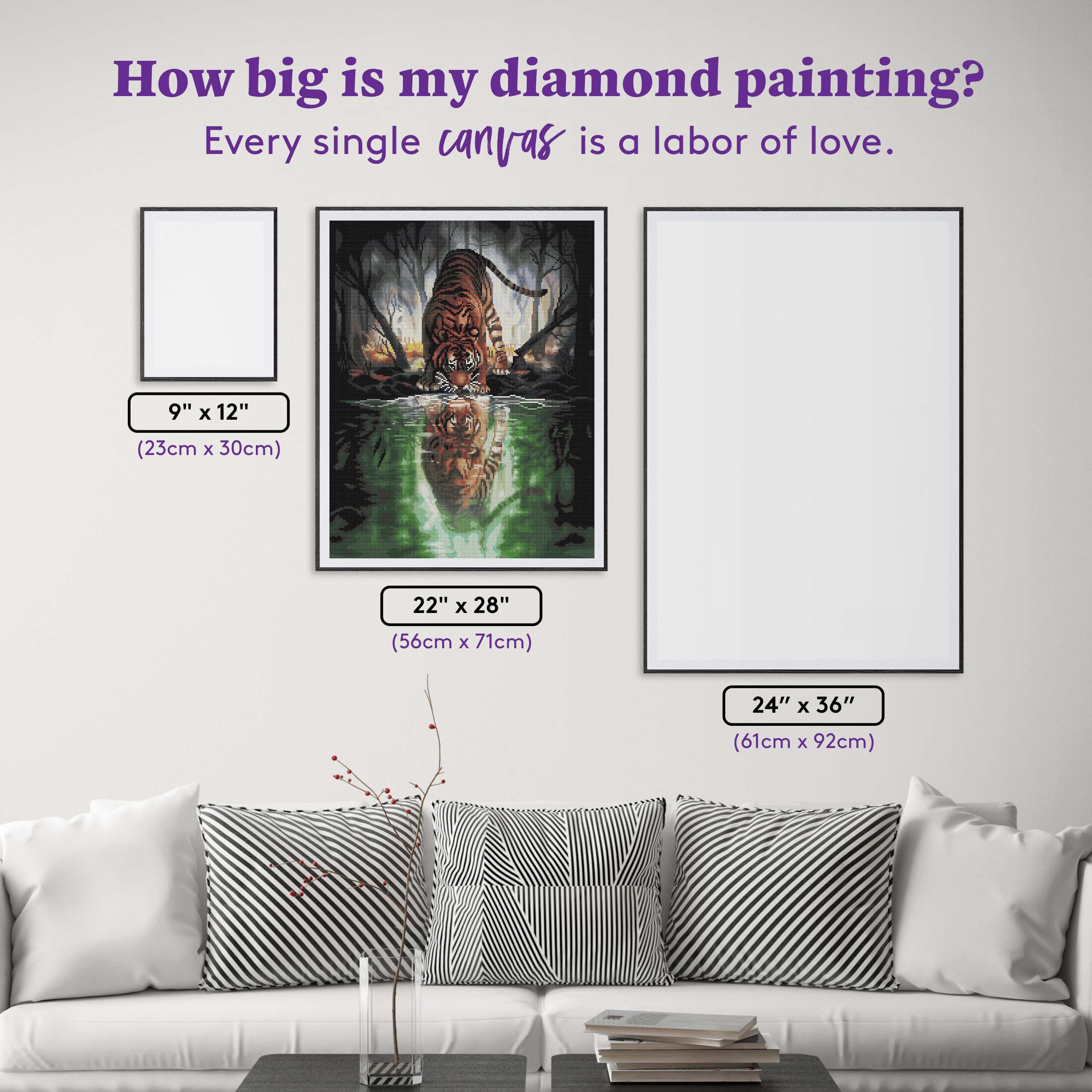 The World I Used To Know — Diamond Painting Kit