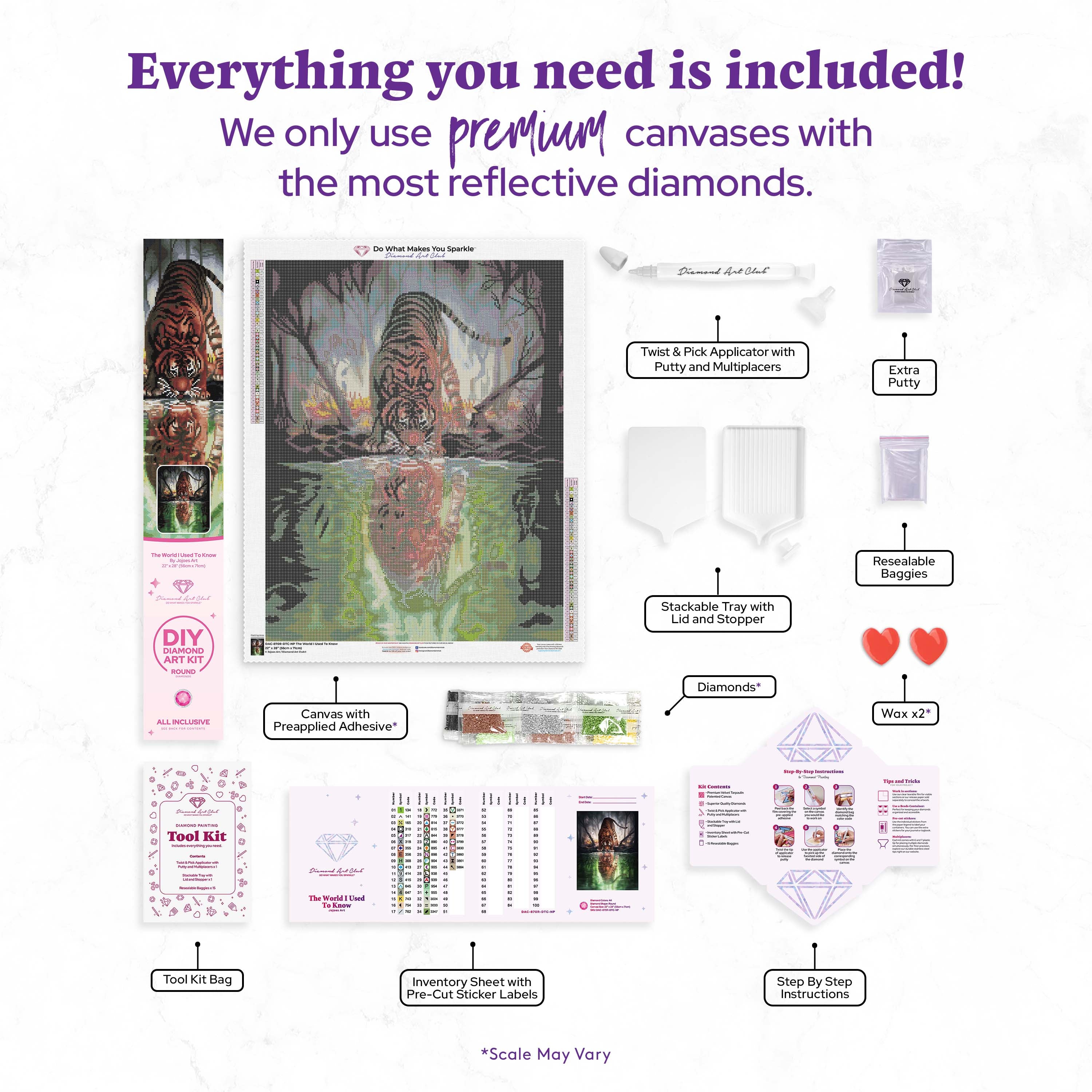 The World I Used To Know — Diamond Painting Kit