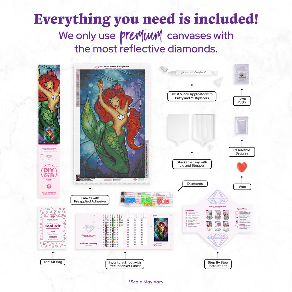 Undersea Dreaming — Diamond Painting Kit