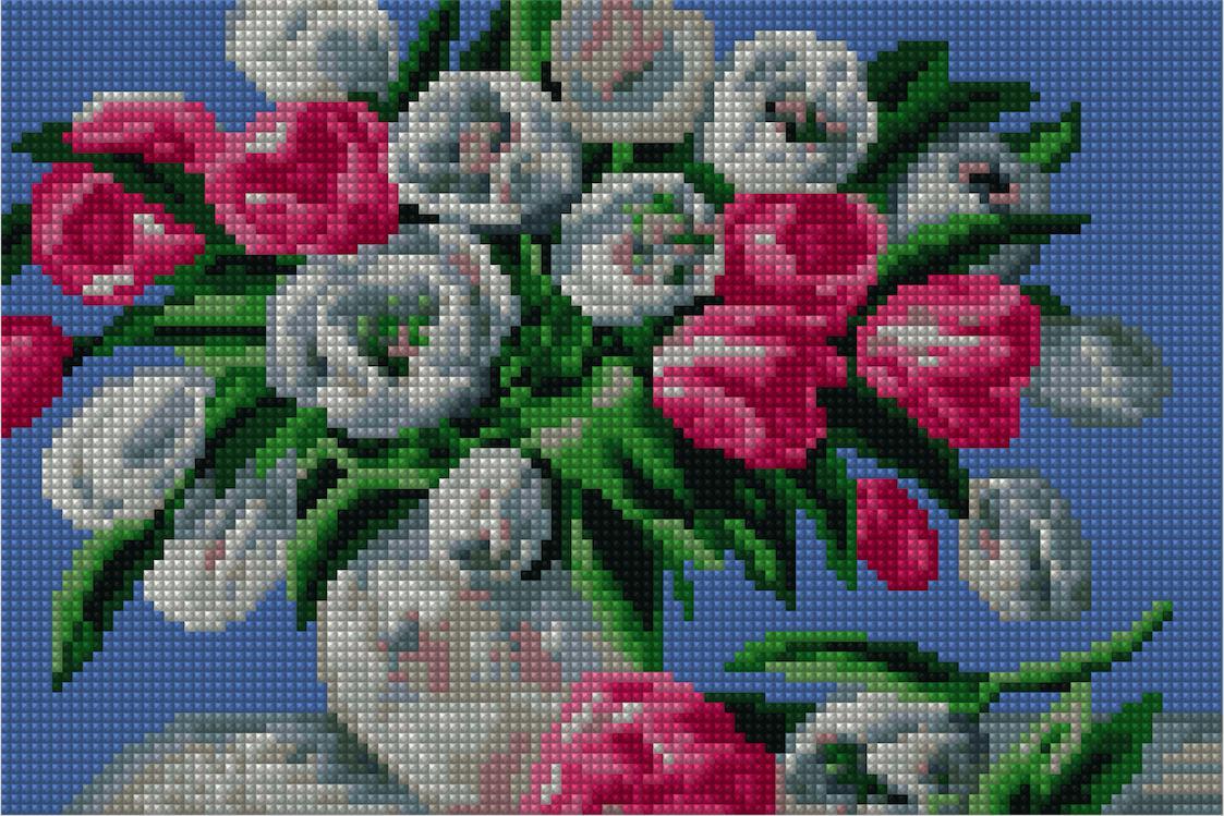 Vase of Tulips - Starter Edition — Diamond Painting Kit