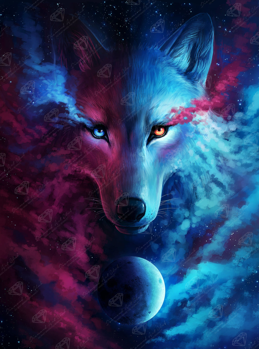 Where Light and Dark Meet — Diamond Painting Kit