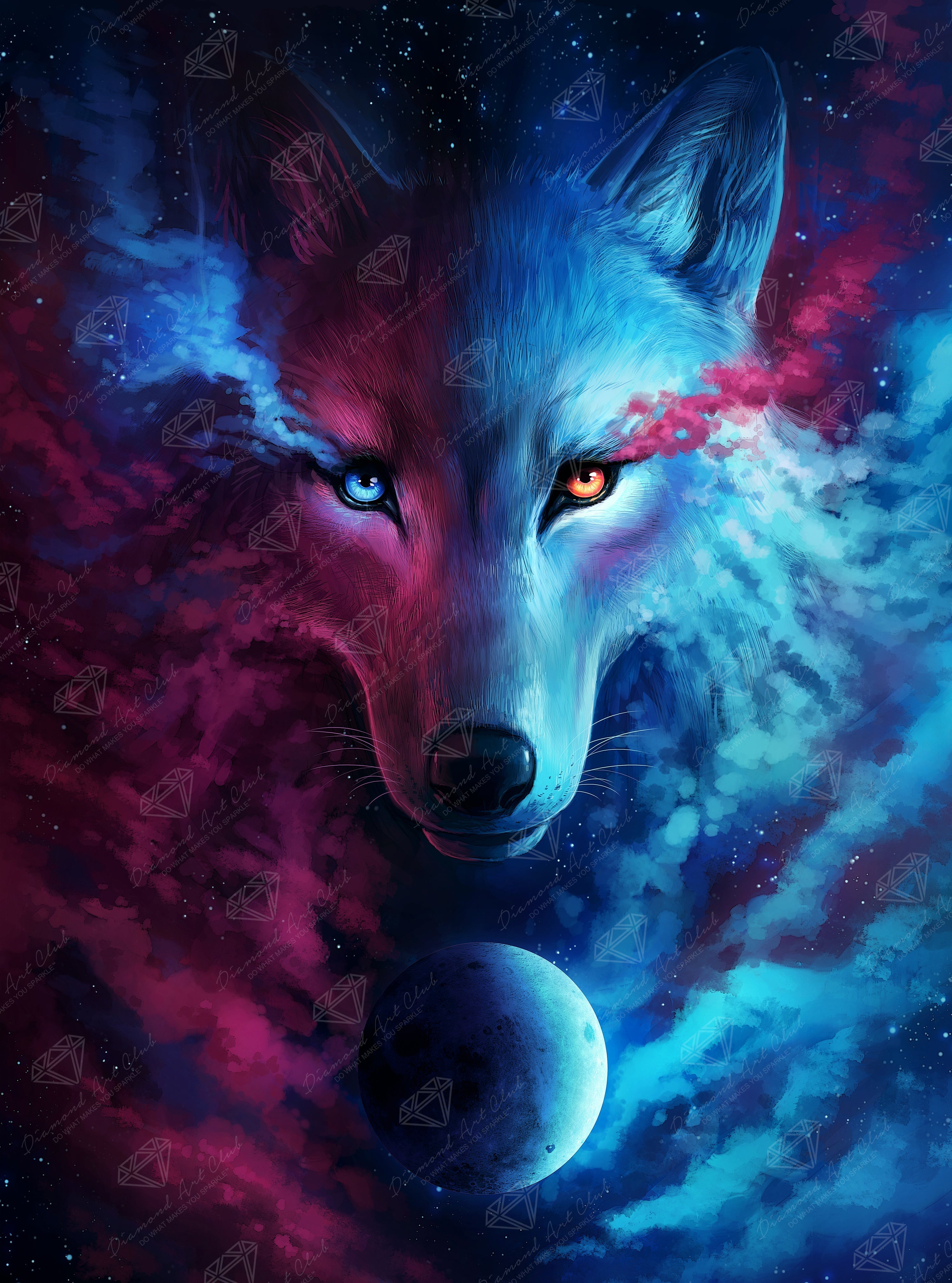 Where Light and Dark Meet — Diamond Painting Kit