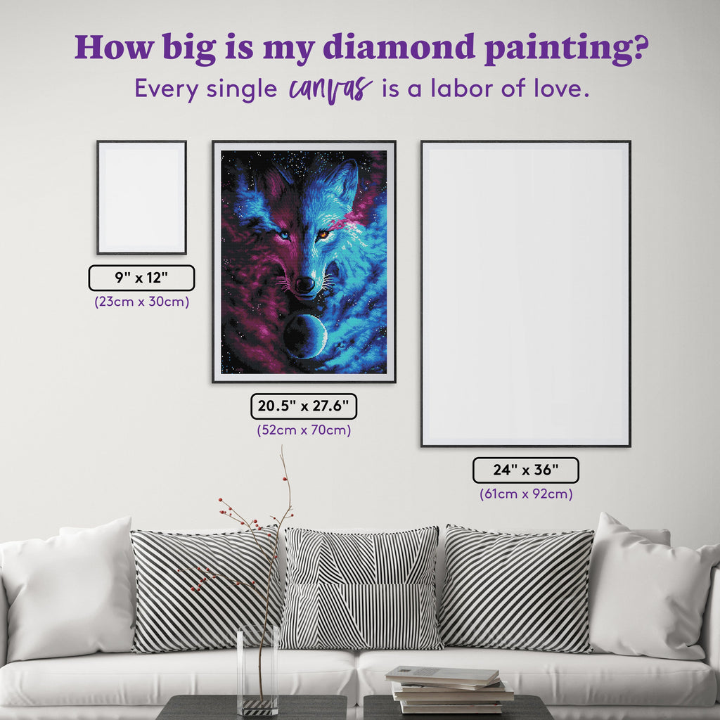 Where Light and Dark Meet — Diamond Painting Kit