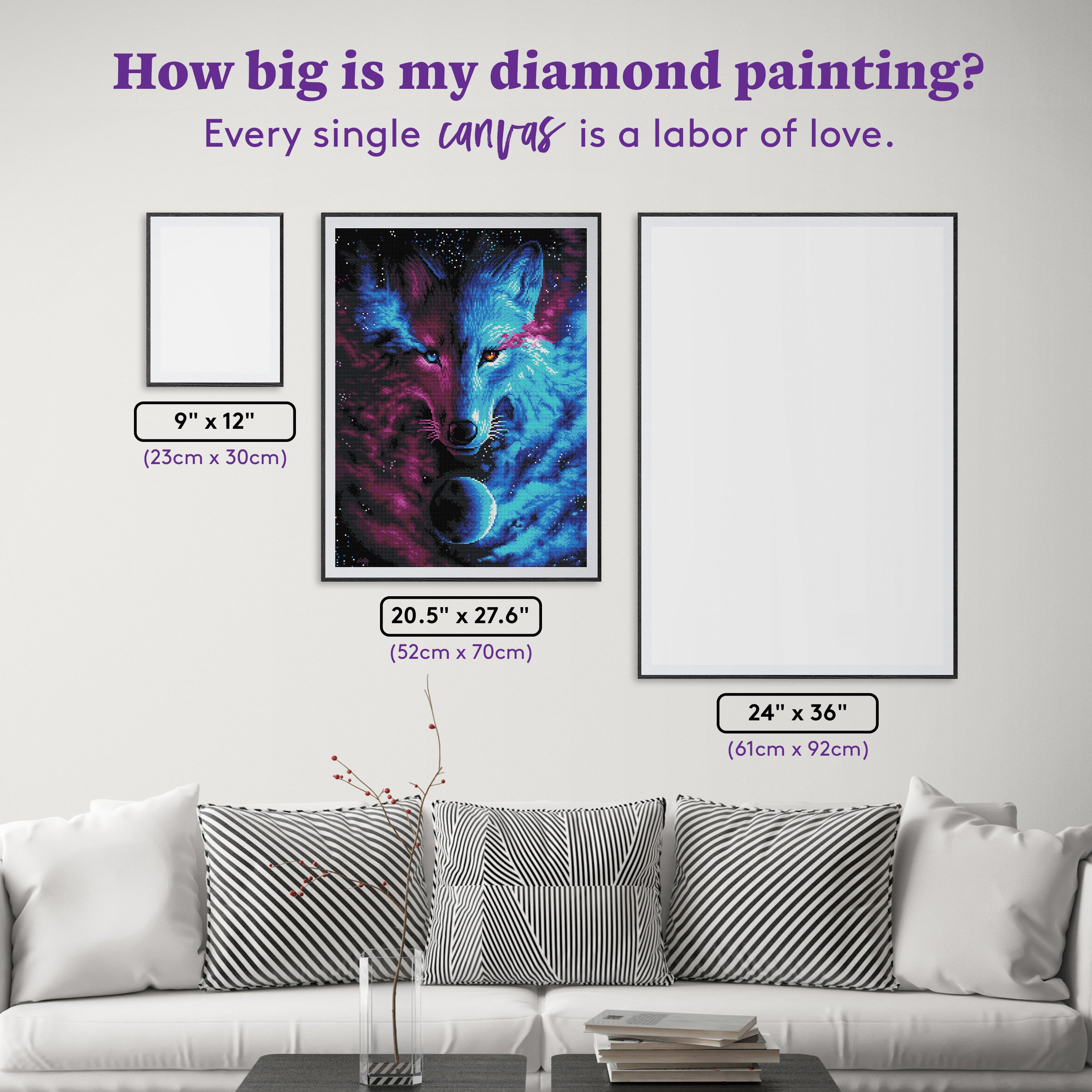 Where Light and Dark Meet — Diamond Painting Kit
